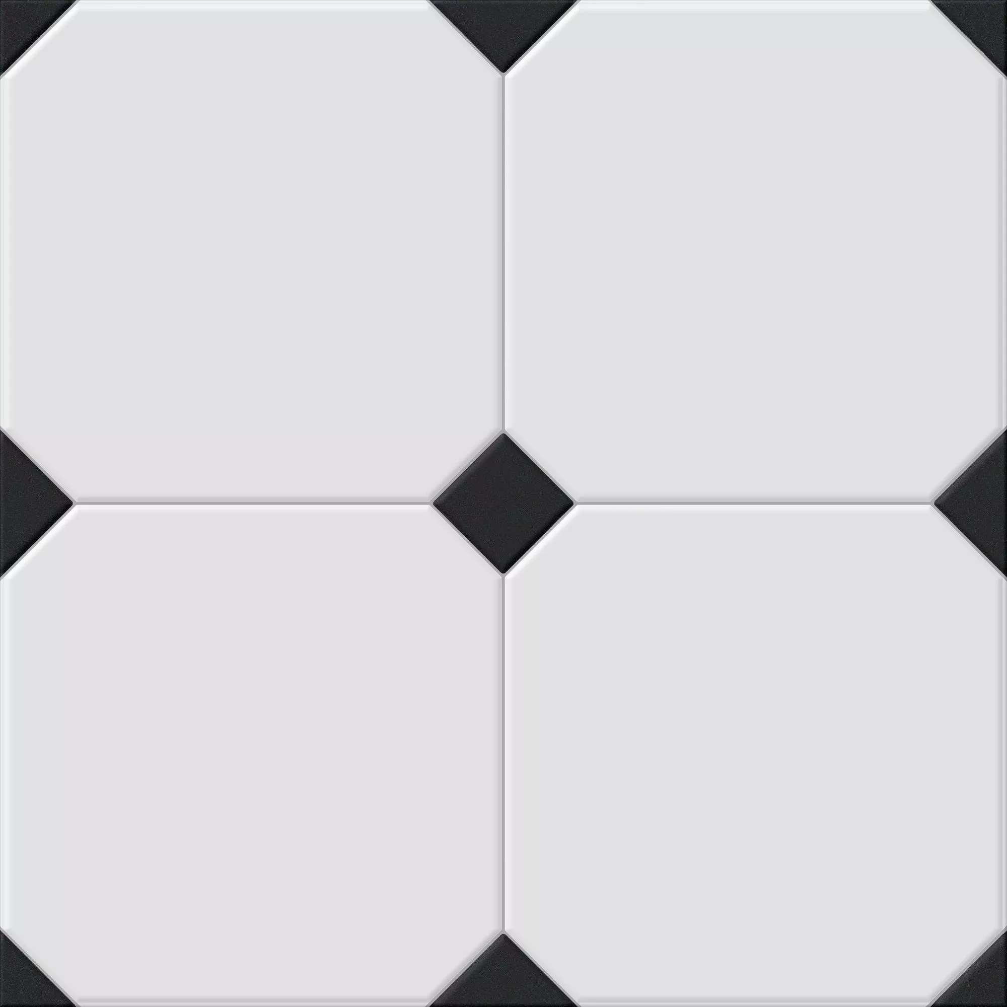 Black-White Satin 33,3x33,3